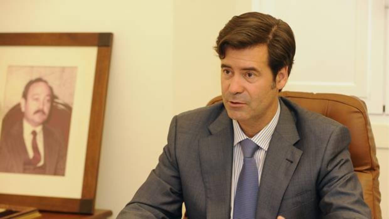 Miguel Rus, presidente de la Confederación de Empresarios de Sevilla