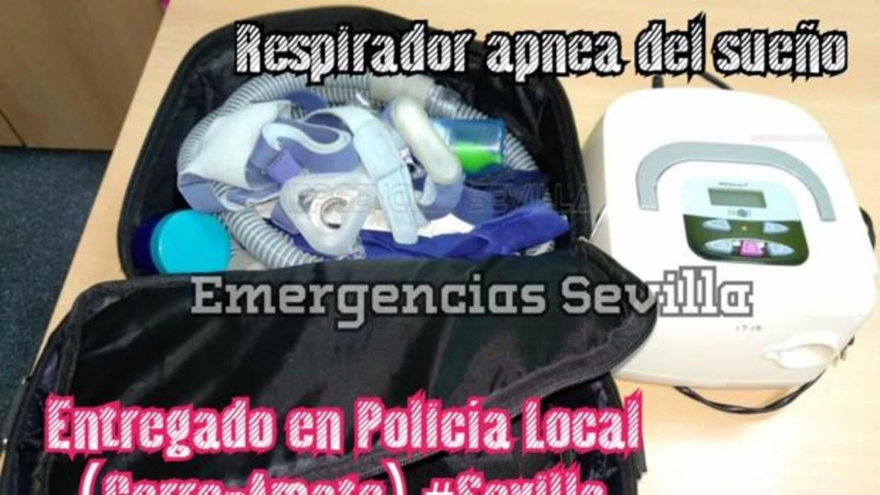 Llamamiento realizado en el perfil de Emergencias Sevilla