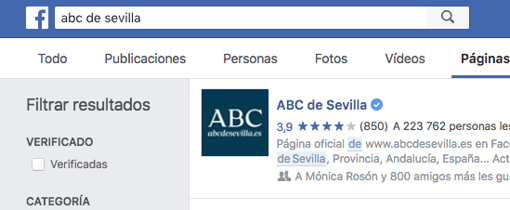 Los sencillos pasos que tienes que dar para seguir informado con ABC de Sevilla en Facebook