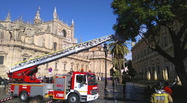 Tiempo en Sevilla: alerta amarilla por fuertes rachas de viento