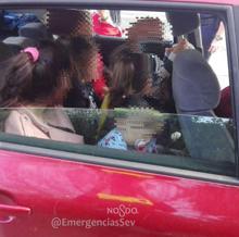 Menores en el interior del coche