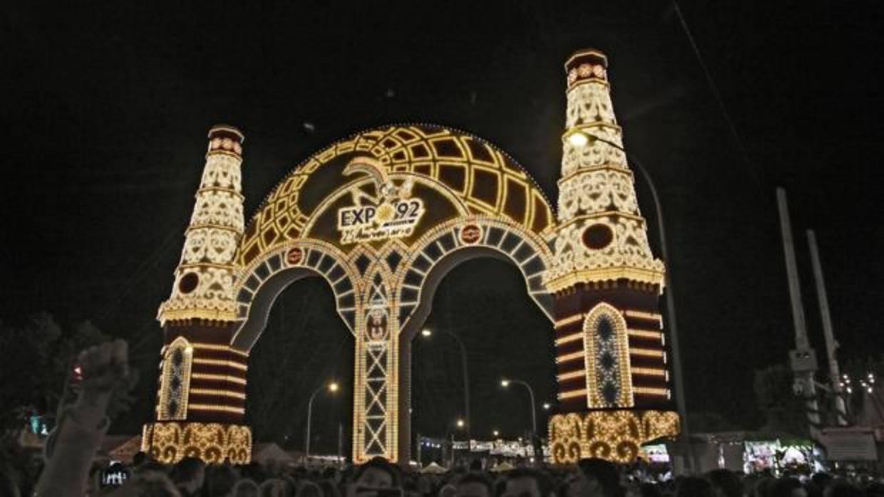 El Alumbrado de la Feria del pasado año