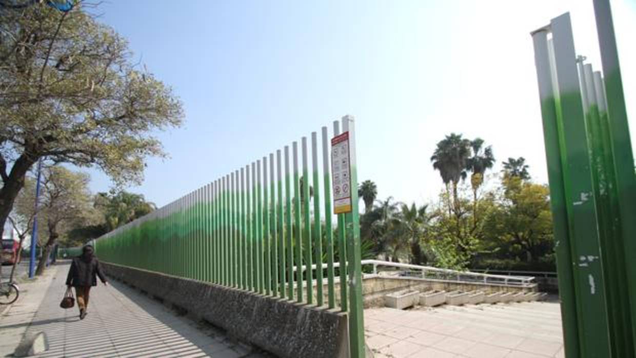 SOS del Jardín Americano de Sevilla «completamente abandonado»