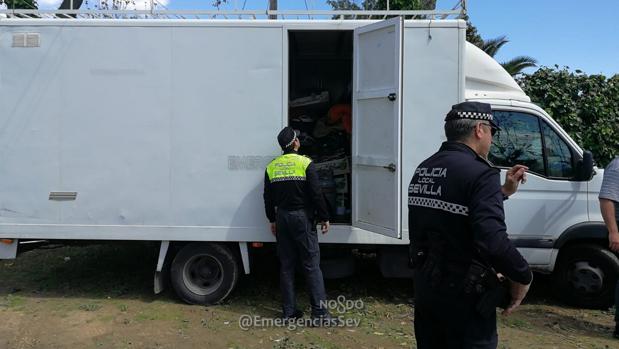 Interceptado un camión que transportaba comida para la Feria sin pasar controles sanitarios