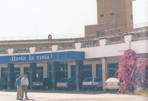 Antigua terminal del aeropuerto de San Pablo antes de su demolición en los años 90