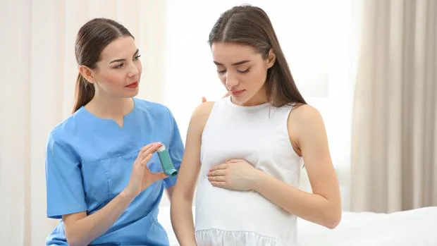 Durante el embarazo el asma puede iniciarse o empeorar