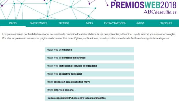 Vuelven los Premios Web de ABC de Sevilla a la innovación y emprendimiento digital