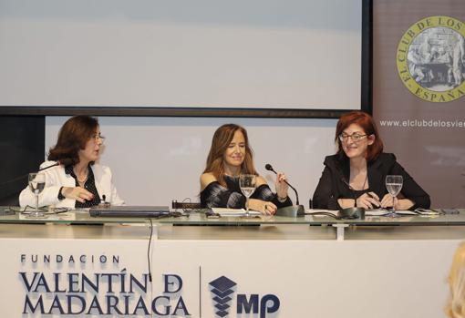 Nerea Liza, Teresa Jiménez Becerril y Matie Pagazaurtundúa