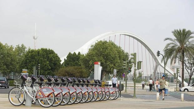 Los usuarios de Sevici en la ciudad de Sevilla caen por debajo de los cuatro millones desde el año 2014