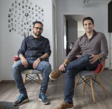 Talal Benjelloun y David Troya, de Glamping Hub