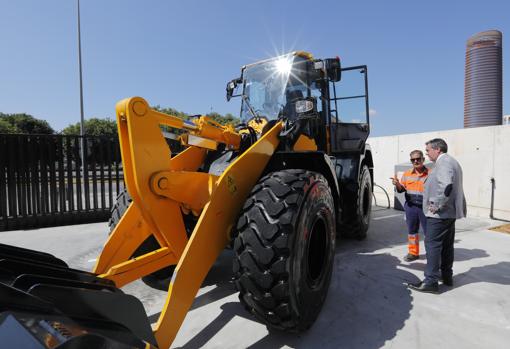 Una de las palas que se incorporan a la flota