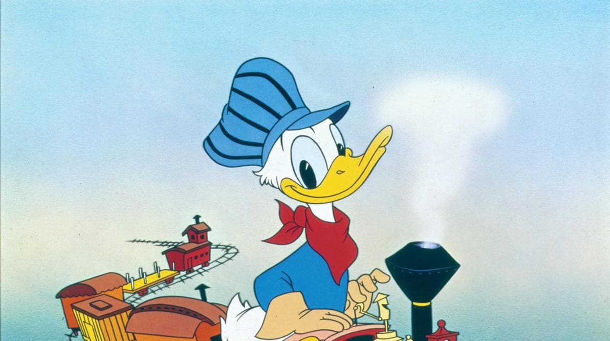 El pato Donald, un personaje de la factoría Disney