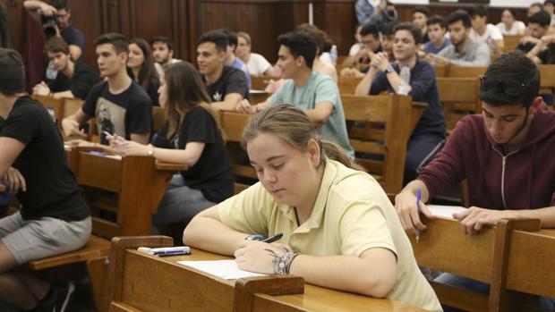 Selectividad 2018: Los alumnos del IES Torreblanca exigen repetir el examen de Matemáticas de Selectividad