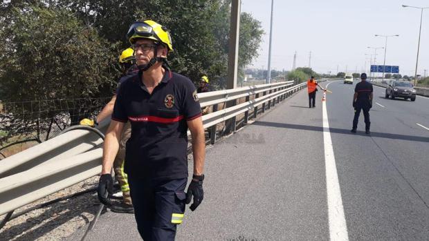 La Policía de Sevilla busca a un pirómano que ha causado al menos seis incendios en pastos