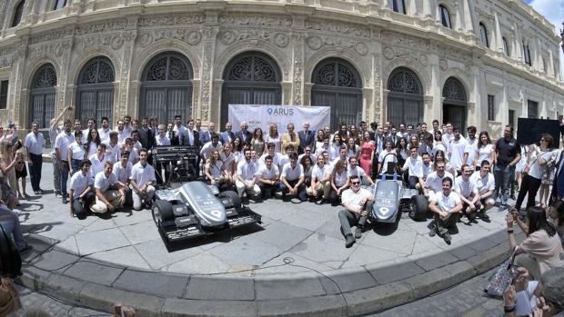 El equipo Arus Andalucía Racing Team de la Universidad de Sevilla presenta sus nuevos monoplazas