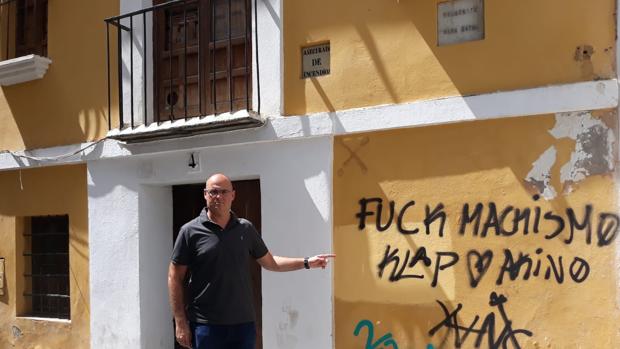 Realizan pintadas en la fachada de la casa natal de Velázquez de Sevilla