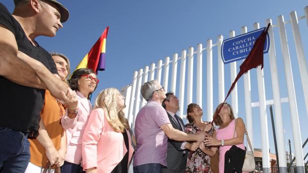 Concha Caballero ya tiene su calle en Sevilla