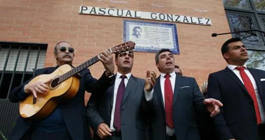 Inauguración de la calle Pascual González