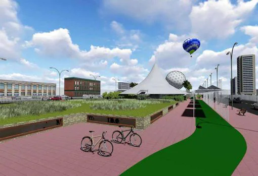Se construirá un nuevo espacio urbano en la calle Marie Curie