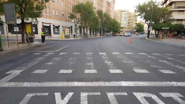 Herido grave un joven atropellado por un coche cuyo conductor duplicaba la tasa de alcohol en Sevilla