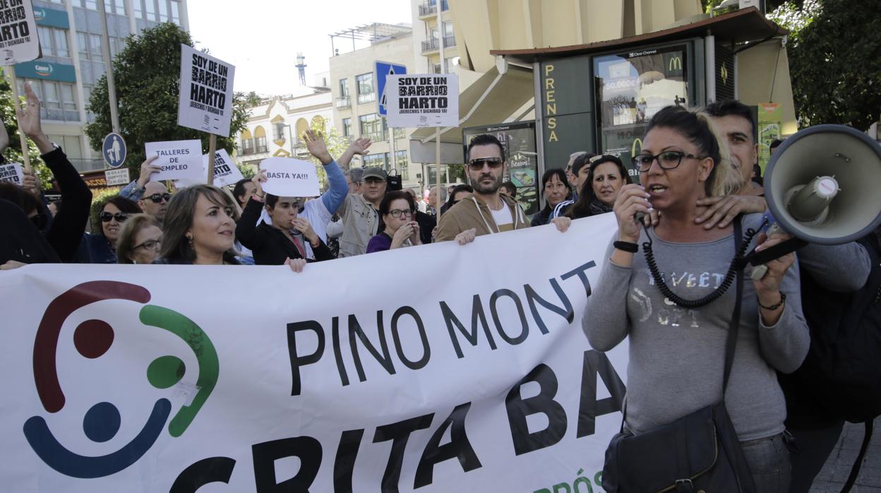 Los manifestantes se han concentrado en las Setas