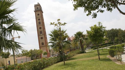 Torre de la vieja factoría de perdigones