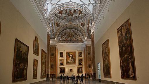 Sala principal del Museo de Bellas Artes de Sevilla