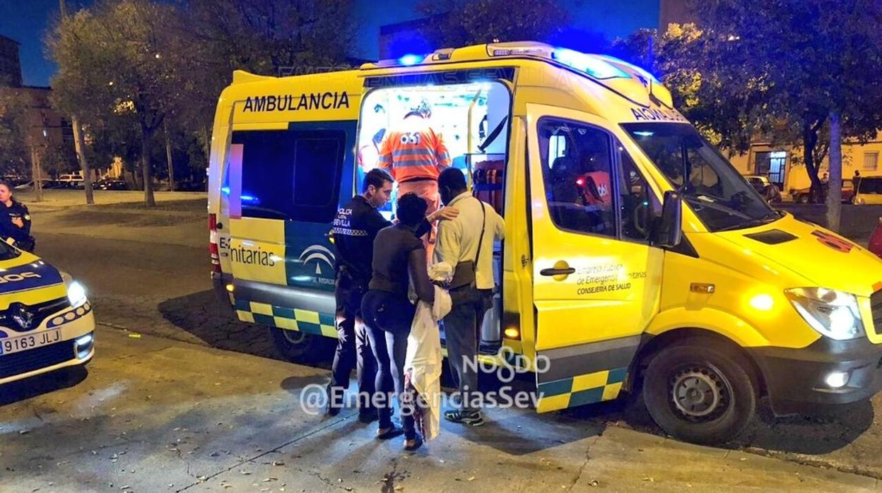 El bebé ha sido trasladado al Hopital Materno-Infantil del Virgen del Rocío