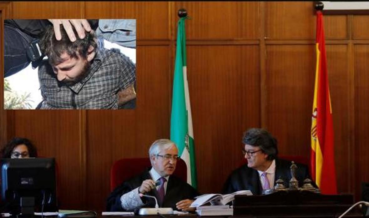 El presidente del tribunal que juzgó a Fernández Delgado (en el recuadro) en noviembre