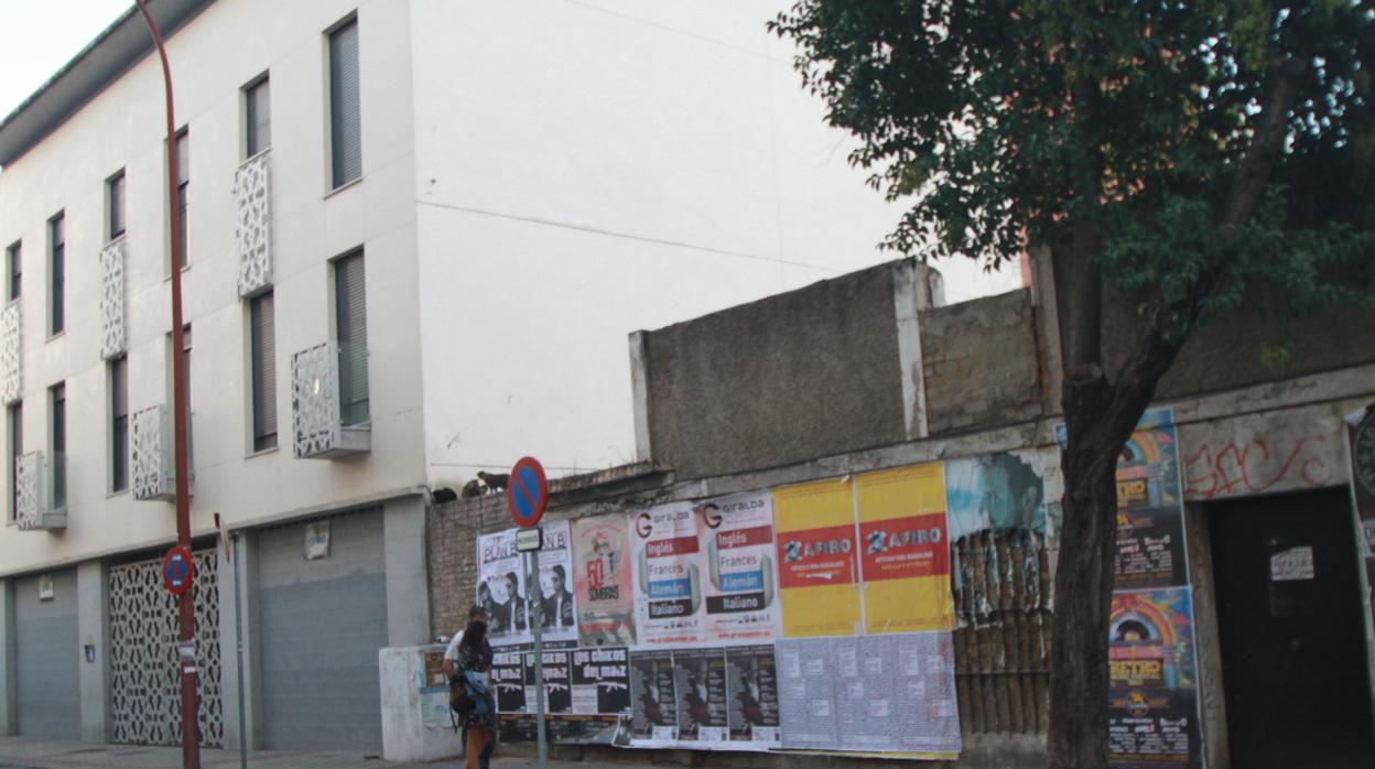 Solar donde antiguamente hubo un cuartel de la Guardia Civil