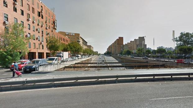 La Policía Nacional salva la vida a una mujer que pretendía arrojarse desde un puente en Sevilla