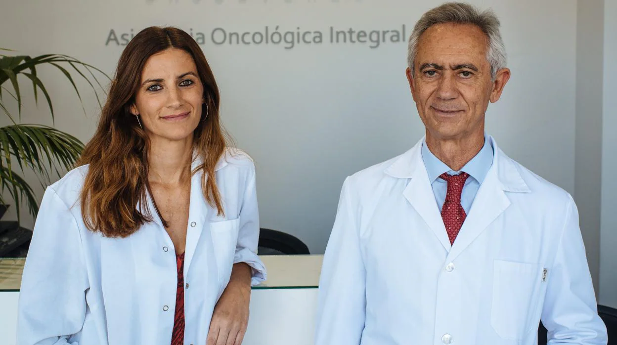 Los oncólogos María Valero y Pedro Valero