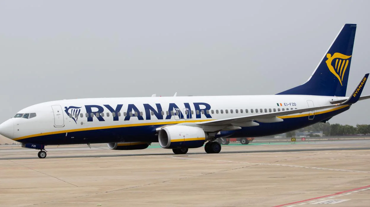 Un vuelo de Ryanair con destino Sevilla se ha visto afectado