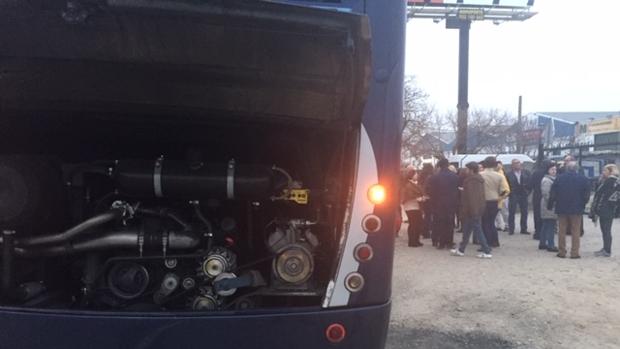 Un autobús averiado del PP de Sevilla retrasa varias horas el viaje hacia la manifestación de Madrid