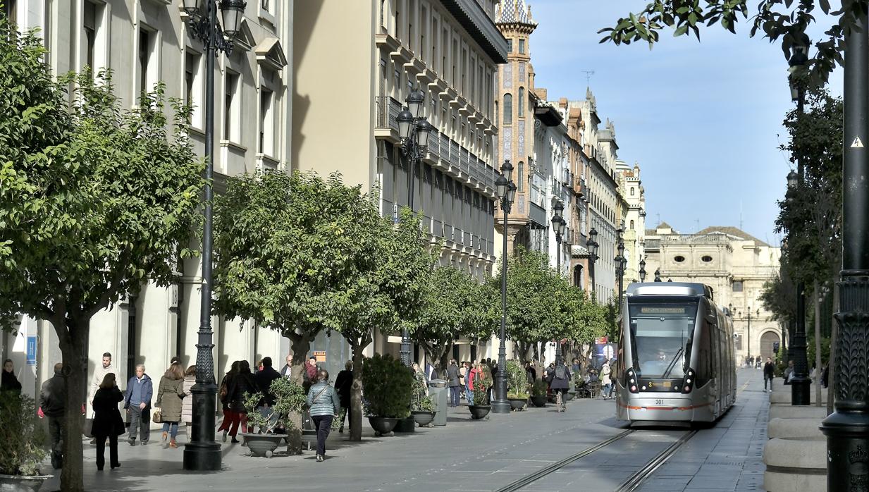 La Avenida de la Constitución de Sevilla