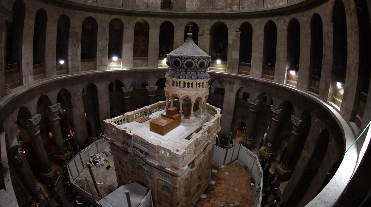 La iglesia del Santo Sepulcro en Jerusalén