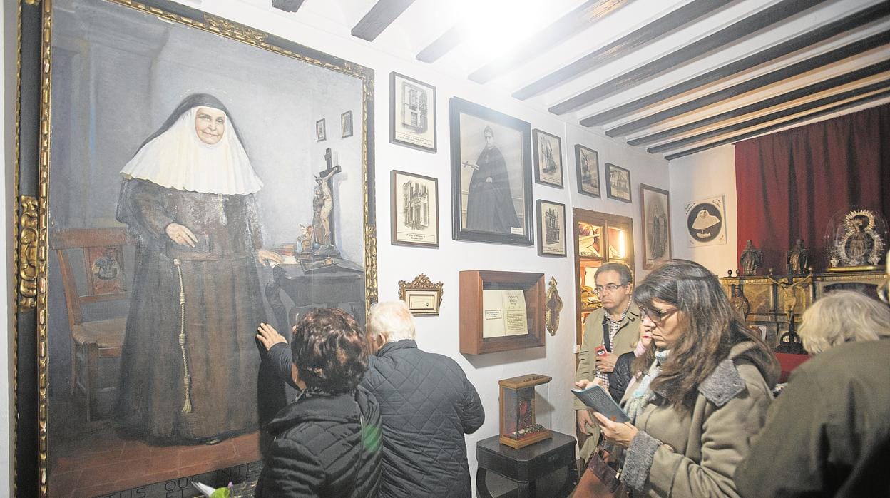 El cuarto donde murió Santa Ángela es visitado por centenares de personas cada 2 de marzo