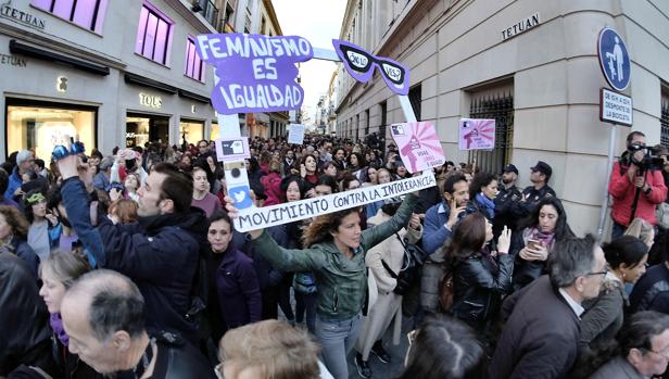 Recorridos y horarios de las manifestaciones convocadas en Sevilla este 8-M