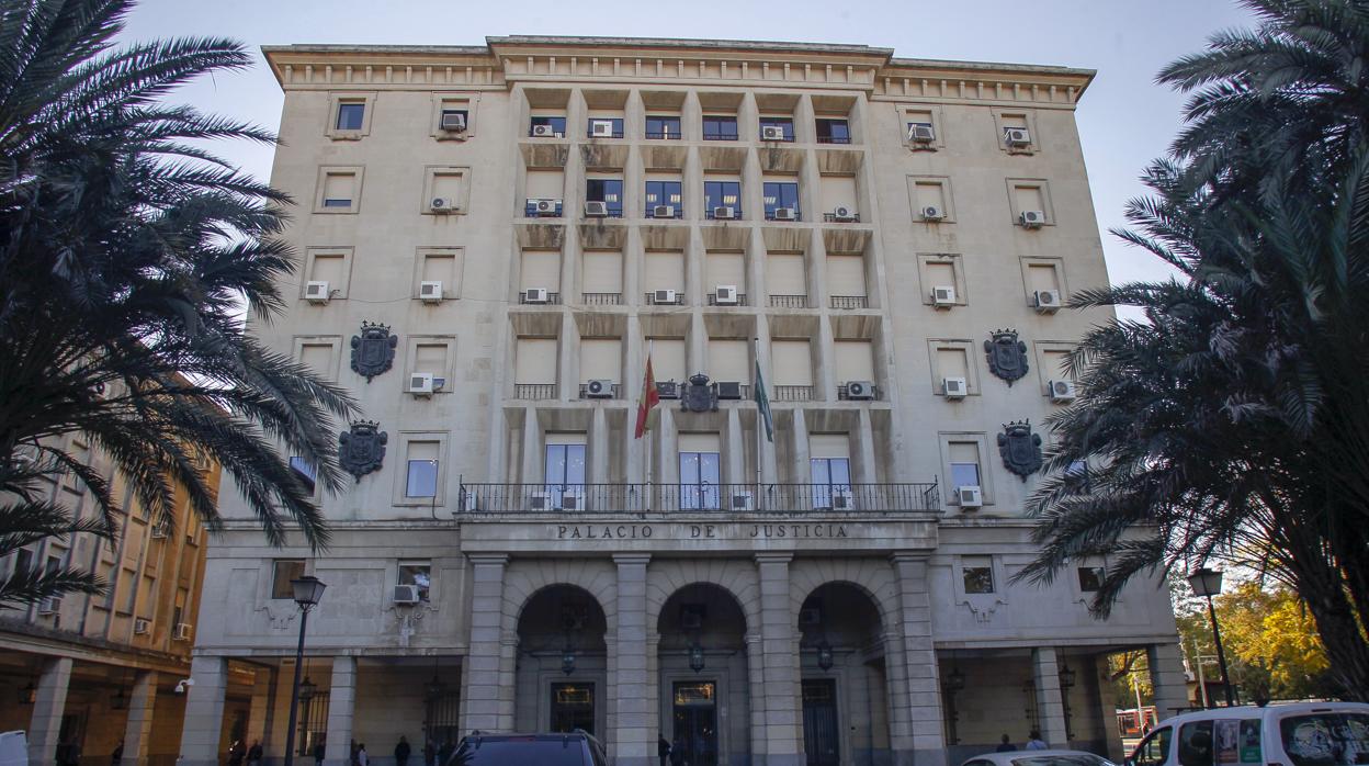 Fachada del Palacio Judicial de la Audiencia de Sevilla