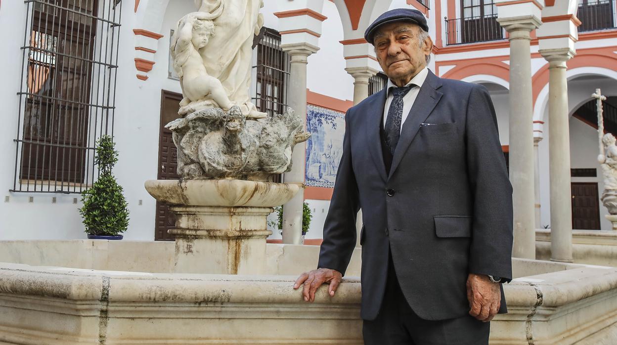 Jesús Heredia, durante la entrevista