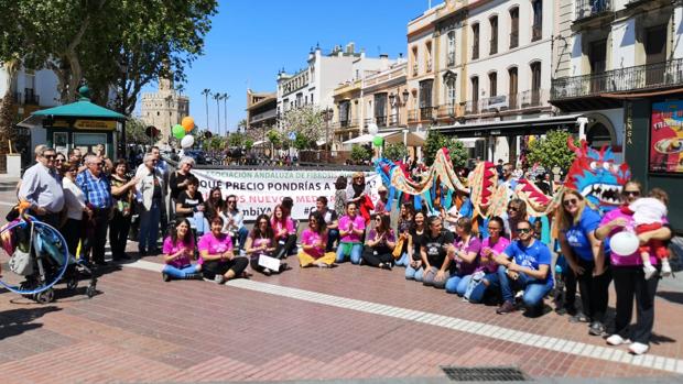 La Asociación Andaluza de Fibrosis Quística cierra su semana de reivindicación de apoyos con actos lúdicos