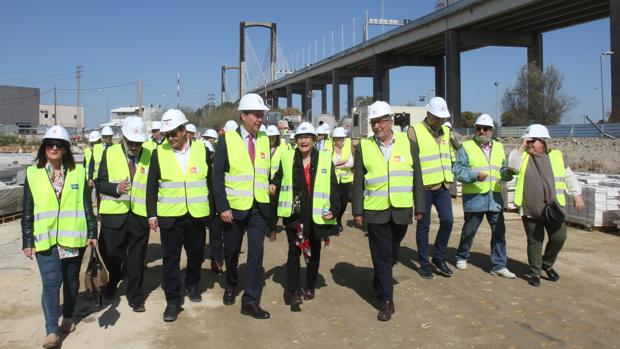 La nueva pasarela ciclopeatonal que unirá Palmas Altas con los Bermejales costará un millón de euros