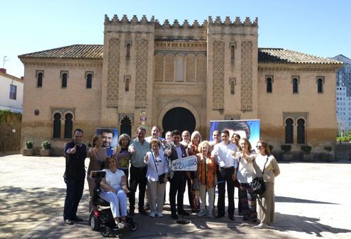 Acto de campaña celebrado este sábado en el parque de la Buhaira