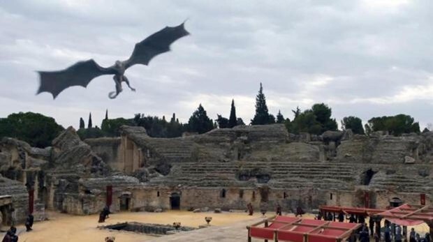 Los turistas preguntan en Sevilla por los dragones de «Juego de Tronos»