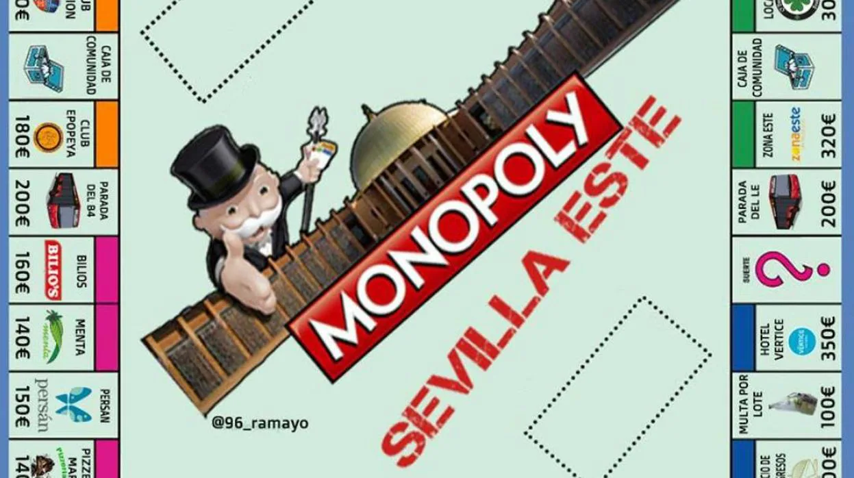 Monopoly de Sevilla Este creado por un tuitero