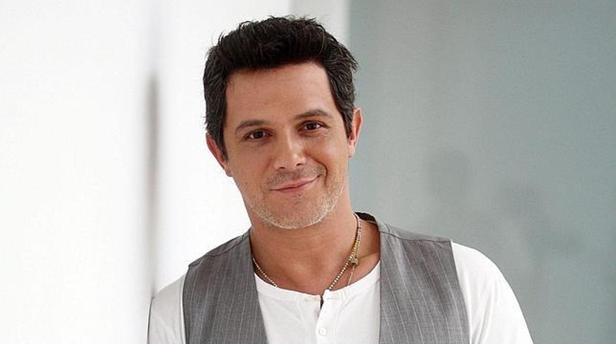 El cantante Alejandro Sanz