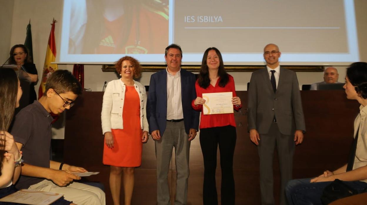 Entrega de los premios a la excelencia de los alumnos de ESO de Sevilla