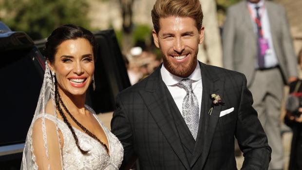 Sergio Ramos y Pilar Rubio ya son marido y mujer