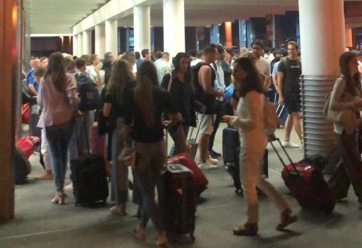 Caos en la estación de Atocha tras la resolución de la avería