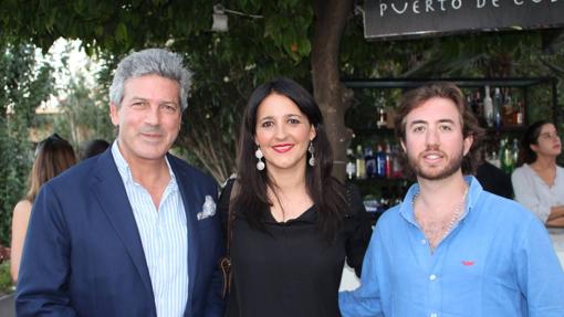 Alfonso Marín, Fátima Pérez y Manuel Ojeda